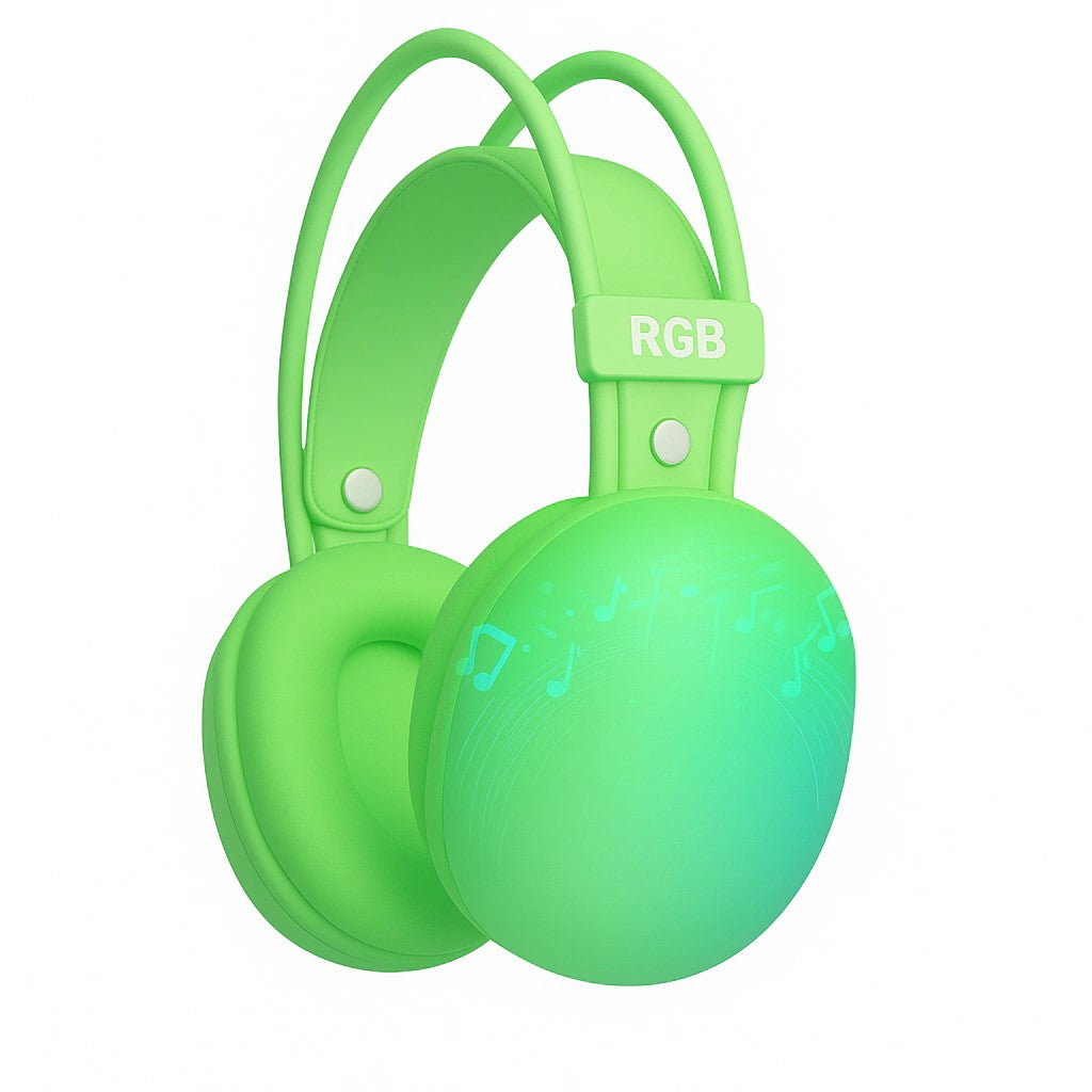 Auriculares Gamer P880 RGB Headphone Sonido Potente Luces LED Cómodo PC Celular